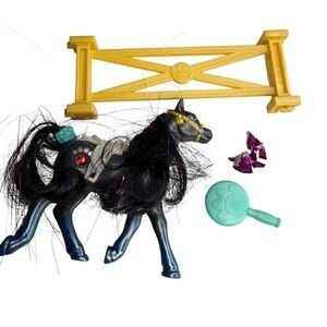 KENNER Littlest Pet Shop Horse Black Blue Vintage 1993 Play Set Kids